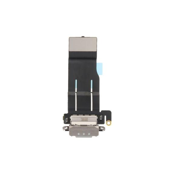 Flex Conector De Carga Para iPad Pro 13 2024 en color plateado