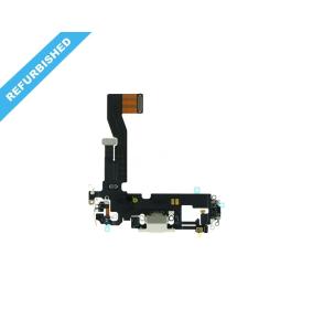 Flex conector de carga para iPhone 12 / 12 Pro blanco