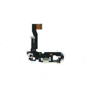 Flex conector de carga para iPhone 12 / 12 Pro blanco