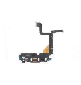 Flex conector de carga para iPhone 13 Pro dorado