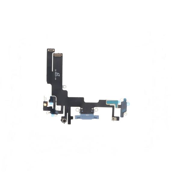 Flex conector de carga para iPhone 14 azul