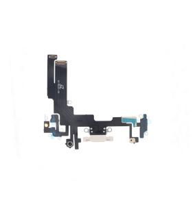 Flex conector de carga para iPhone 14 blanco