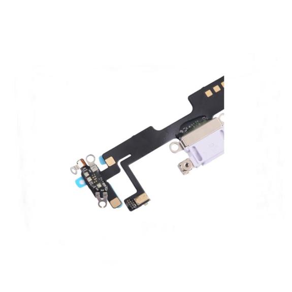 Flex conector de carga para iPhone 14 morado