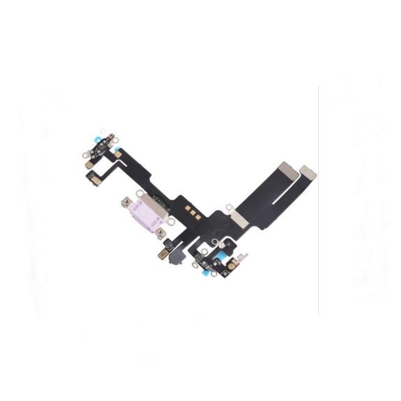 Flex conector de carga para iPhone 14 morado