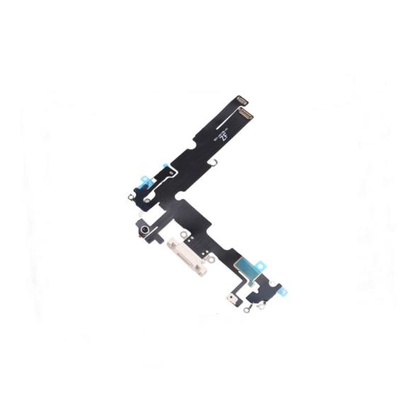 Flex conector de carga para iPhone 14 Plus blanco