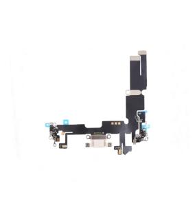 Flex conector de carga para iPhone 14 Plus blanco