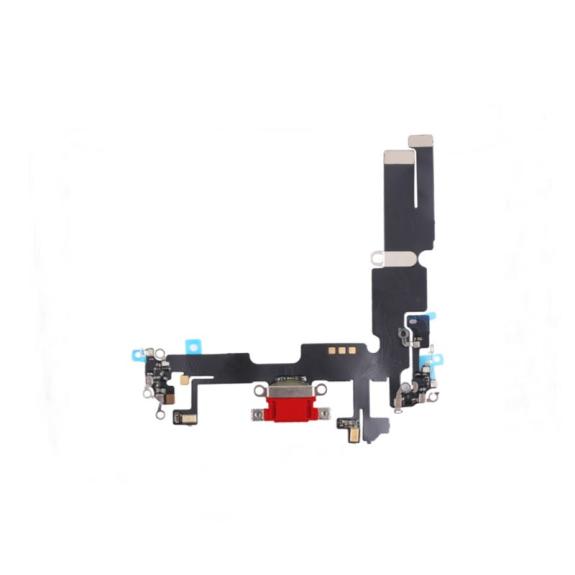 Flex conector de carga para iPhone 14 Plus rojo