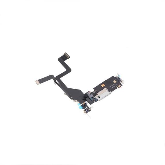 Flex conector de carga para iPhone 14 Pro blanco