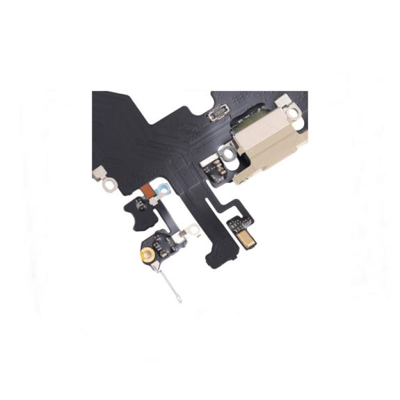 Flex conector de carga para iPhone 14 Pro dorado