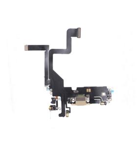 Flex conector de carga para iPhone 14 Pro dorado