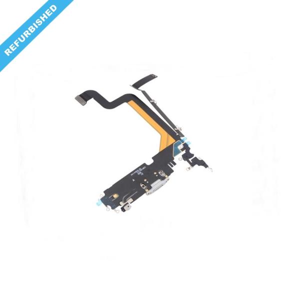 Flex conector de carga para iPhone 14 Pro Max blanco