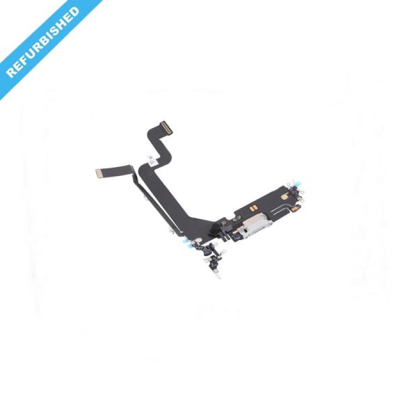 Flex conector de carga para iPhone 14 Pro Max blanco