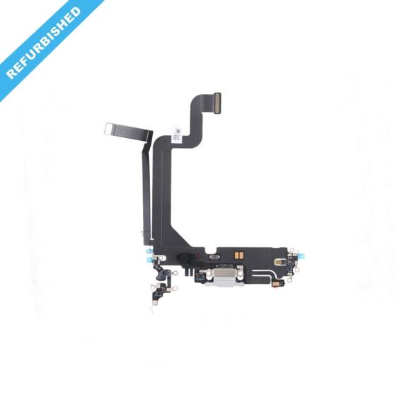 Flex conector de carga para iPhone 14 Pro Max blanco