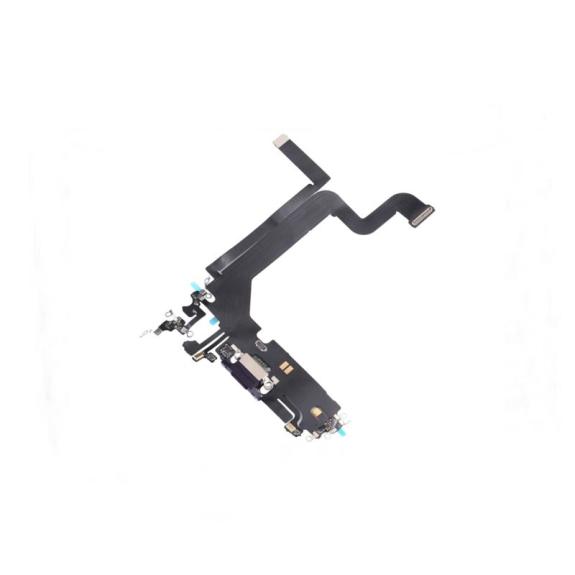 Flex conector de carga para iPhone 14 Pro Max morado