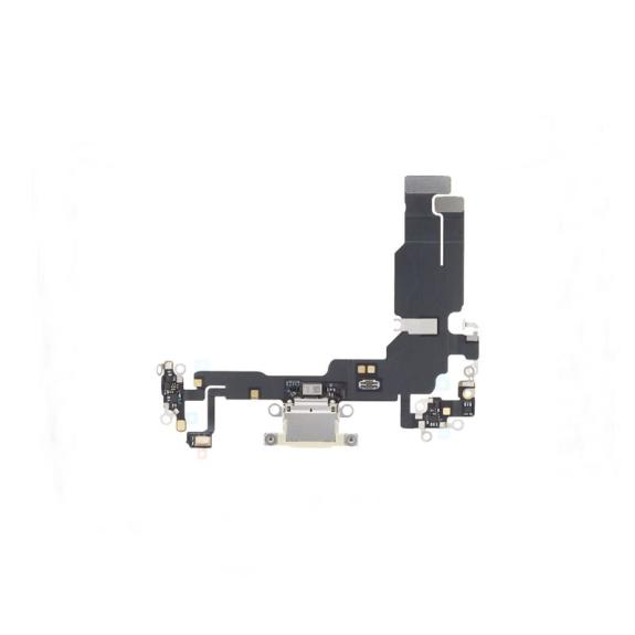 Flex conector de carga para iPhone 15 amarillo