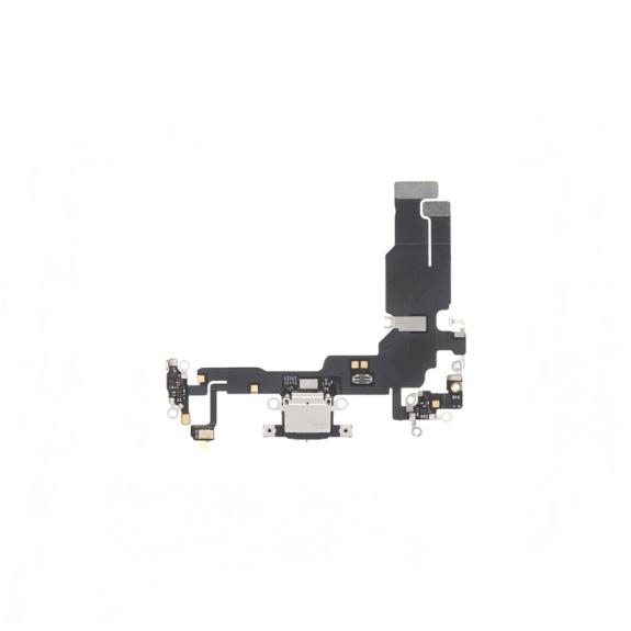 Flex conector de carga para iPhone 15 negro