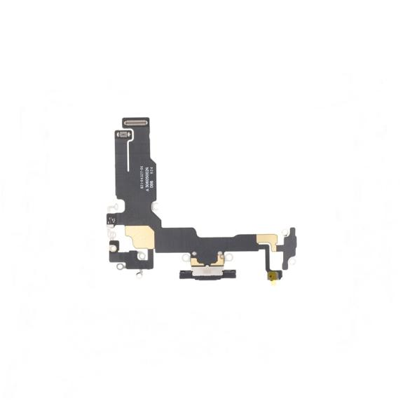 Flex conector de carga para iPhone 15 negro