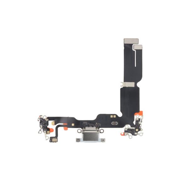 Flex Conector De Carga Para iPhone 15 Plus en color azul