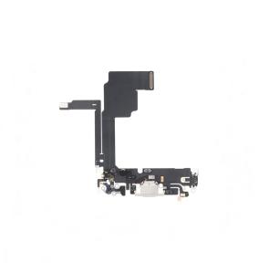 Flex conector de carga para iPhone 15 Pro blanco