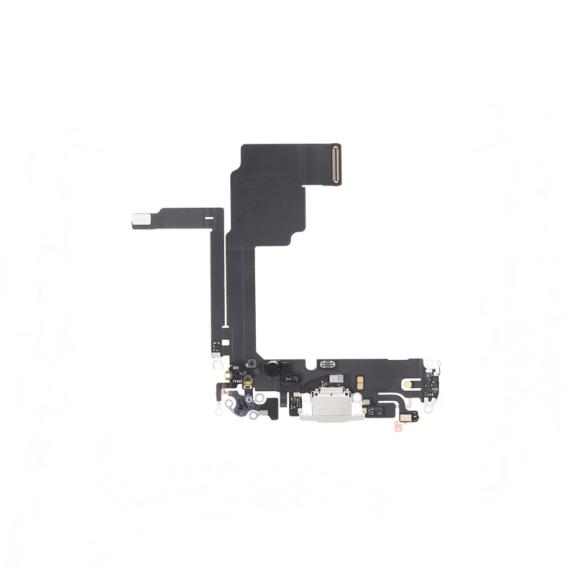 Flex conector de carga para iPhone 15 Pro blanco