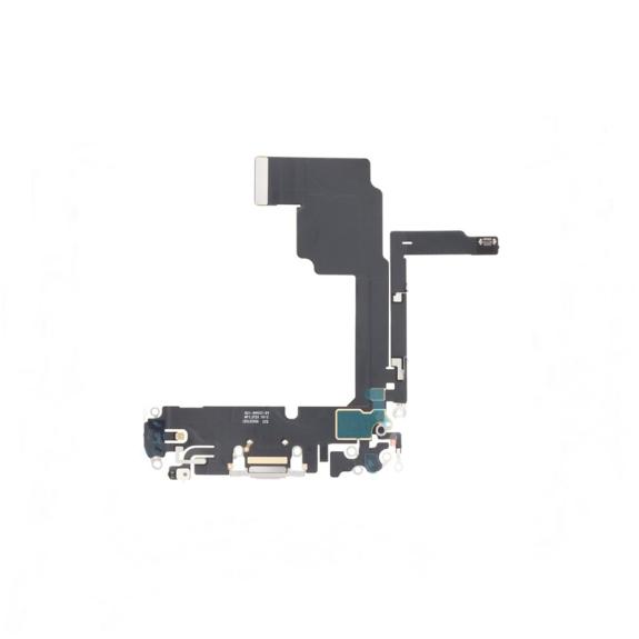 Flex conector de carga para iPhone 15 Pro blanco