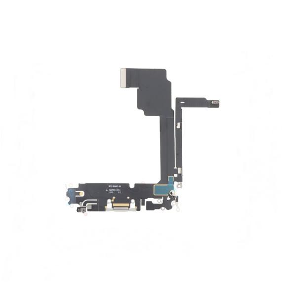 Flex conector de carga para iPhone 15 Pro Max blanco