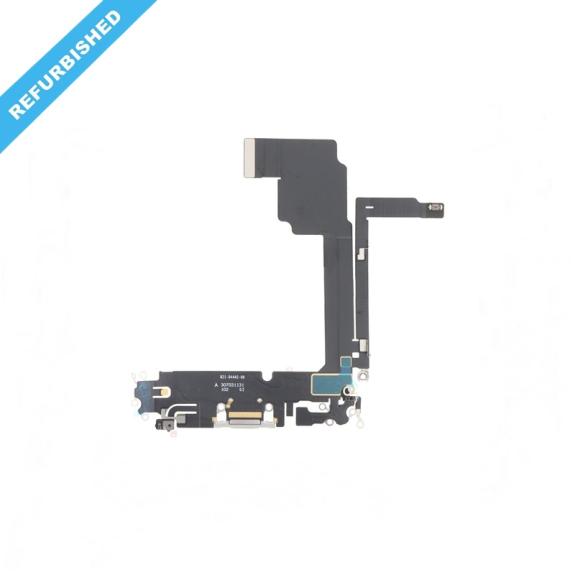 Flex conector de carga para iPhone 15 Pro Max blanco