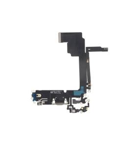 Flex Conector De Carga Para iPhone 15 Pro Max en color titanio