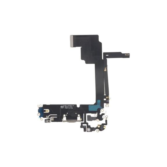 Flex Conector De Carga Para iPhone 15 Pro Max en color titanio
