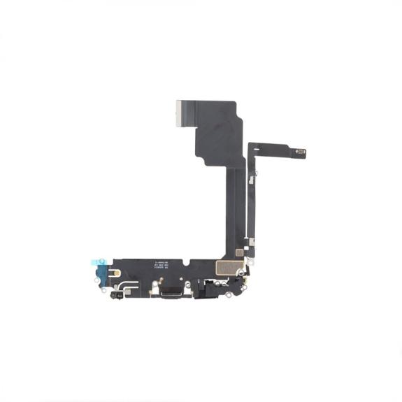 Flex conector de carga para iPhone 15 Pro Max negro