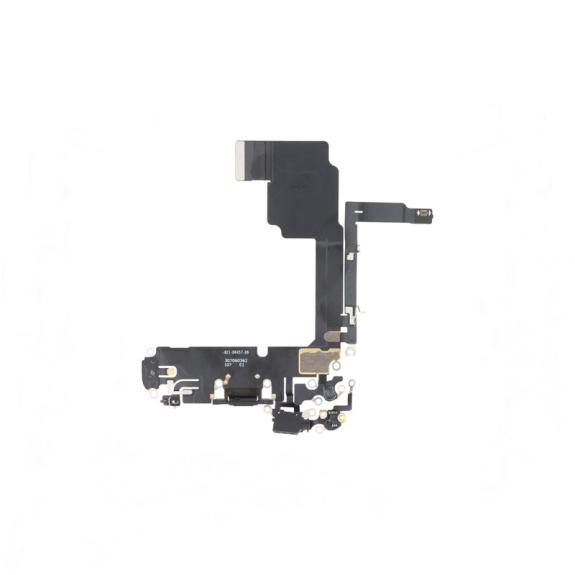 Flex conector de carga para iPhone 15 Pro negro