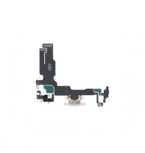 Flex conector de carga para iPhone 15 rosa