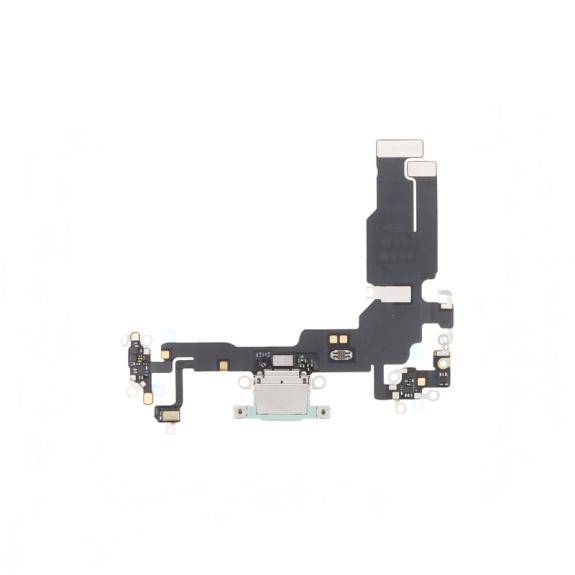 Flex conector de carga para iPhone 15 verde