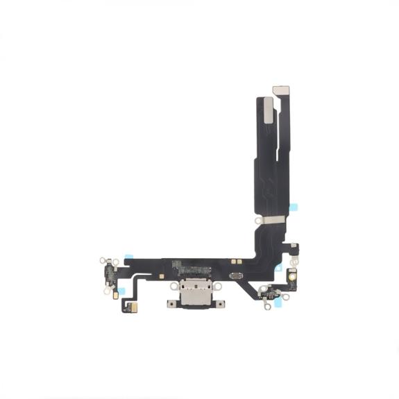 Flex conector de carga para iPhone 16 negro