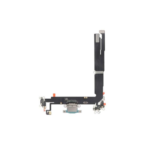 Flex Conector De Carga Para iPhone 16 Plus en color azul
