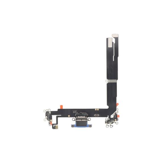 Flex Conector De Carga Para iPhone 16 Plus en color ultramarino