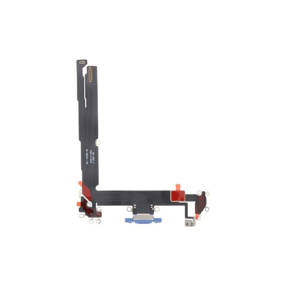 Flex Conector De Carga Para iPhone 16 Plus en color ultramarino