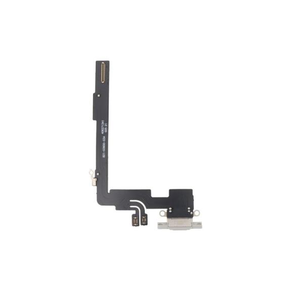 Flex Conector De Carga Para iPhone 16 Pro Max en color blanco