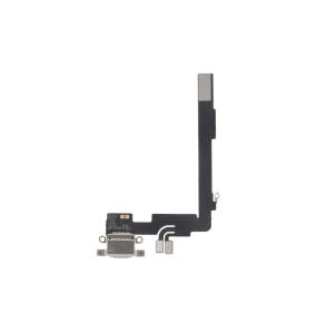Flex Conector De Carga Para iPhone 16 Pro Max en color blanco