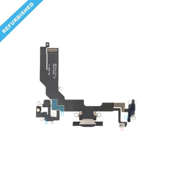 Flex Conector De Carga Para iPhone 16e en negro (Refurbished)