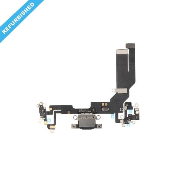 Flex Conector De Carga Para iPhone 16e en negro (Refurbished)