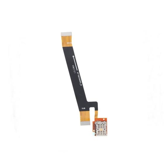 Flex placa base para Motorola Edge 20 con lector SIM