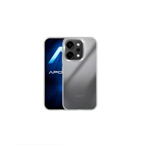 Funda Acrílica Para Oppo Reno 14 Blanco-Transparente