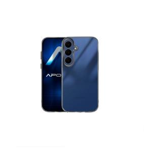 Funda Acrílica Transparente Para Samsung Galaxy S25 FE Negro