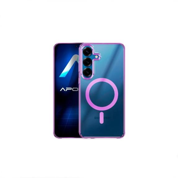 Funda Acrílica Para Samsung Galaxy S26 Plus Lila-Transparente