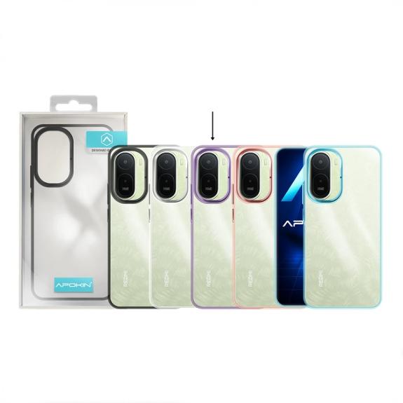 Funda Acrílica Para Xiaomi Redmi A7 Pro Lila-Transparente