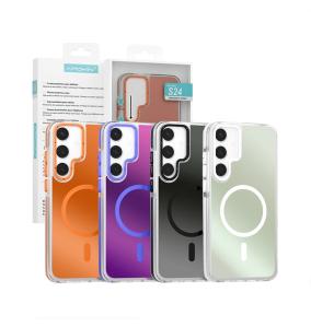 Funda Camaleon Magsafe Para Samsung Galaxy S26 morado