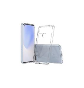 FUNDA CARCASA ACRILICA Y GEL TPU PARA GOOGLE PIXEL 4A 5G TRANSPA