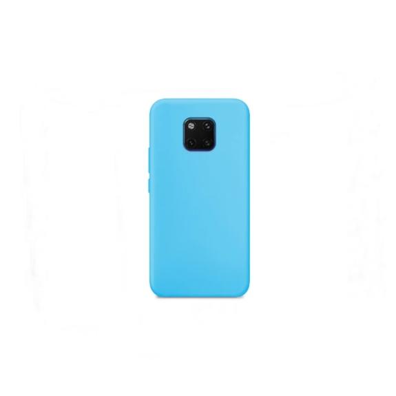 FUNDA CARCASA DE SILICONA SUAVE AZUL OSCURO PARA HUAWEI MATE 20