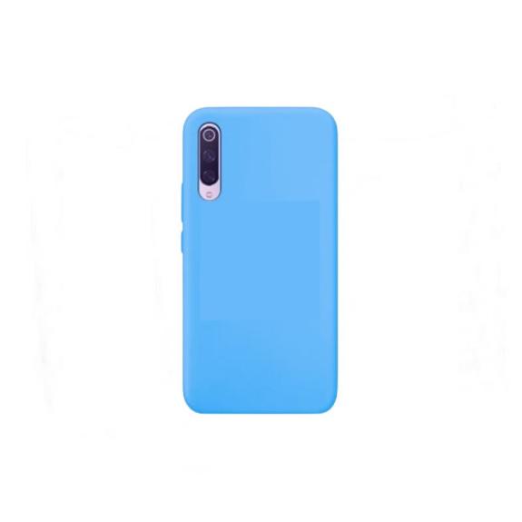 FUNDA CARCASA DE SILICONA SUAVE COLOR AZUL PARA XIAOMI MI 9